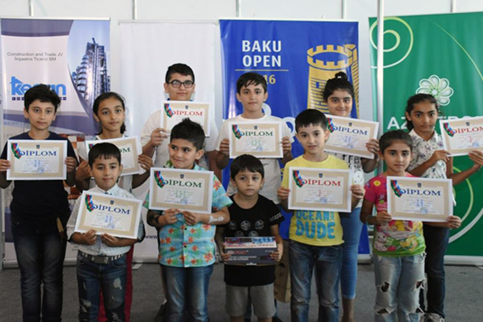 «Azpetrol» стала главным спонсором детского турнира Международного Шахматного фестиваля «BAKU OPEN – 2016»
