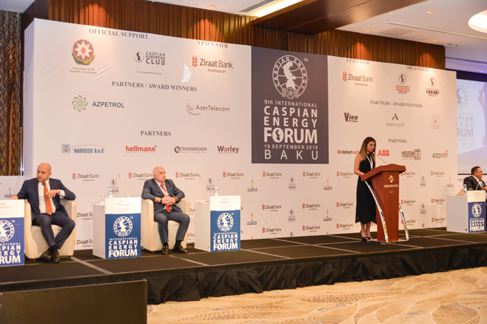 Sentyabrın 19-da Bakıda IX Beynəlxalq “Caspian Energy Forum–2019” keçirilib