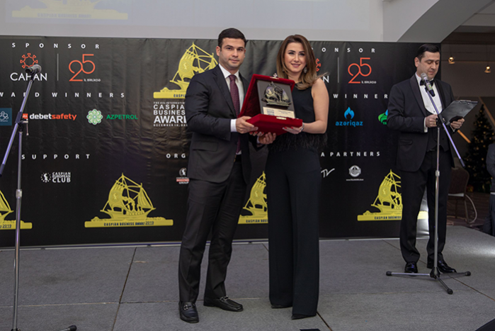 2019-cu il dekabrın 18-də "Caspian European Club" "New Year Party" və "Casipan Business Award" mükafatının təqdimetmə mərasimi keçirib
