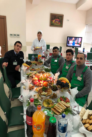 Azpetrol PS hosted the holiday feasts